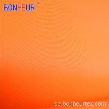 Fluorescerande gul poly / bomull CVC twill tyg